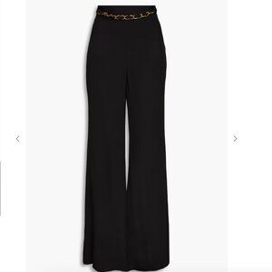 ZIMMERMANN Embellished crepe flared pants